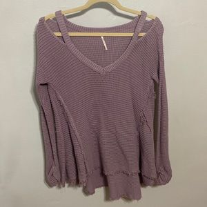 FP Cold Shoulder Sweater